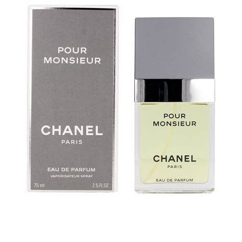 chanel pour monsieur eau de parfum 75ml|Chanel pour monsieur concentree.